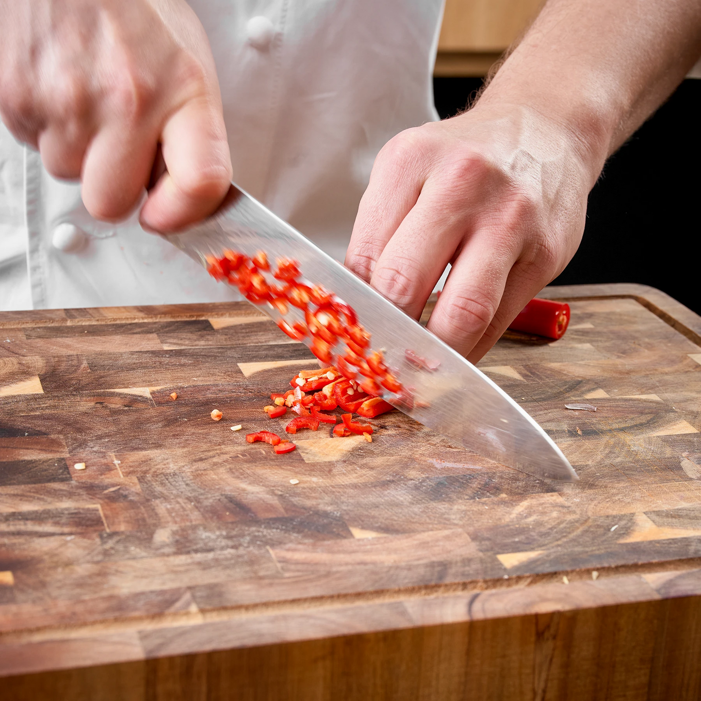 HENSSLERS Schneidebrett Akazienholz Küchenzubehör HENSSLERS