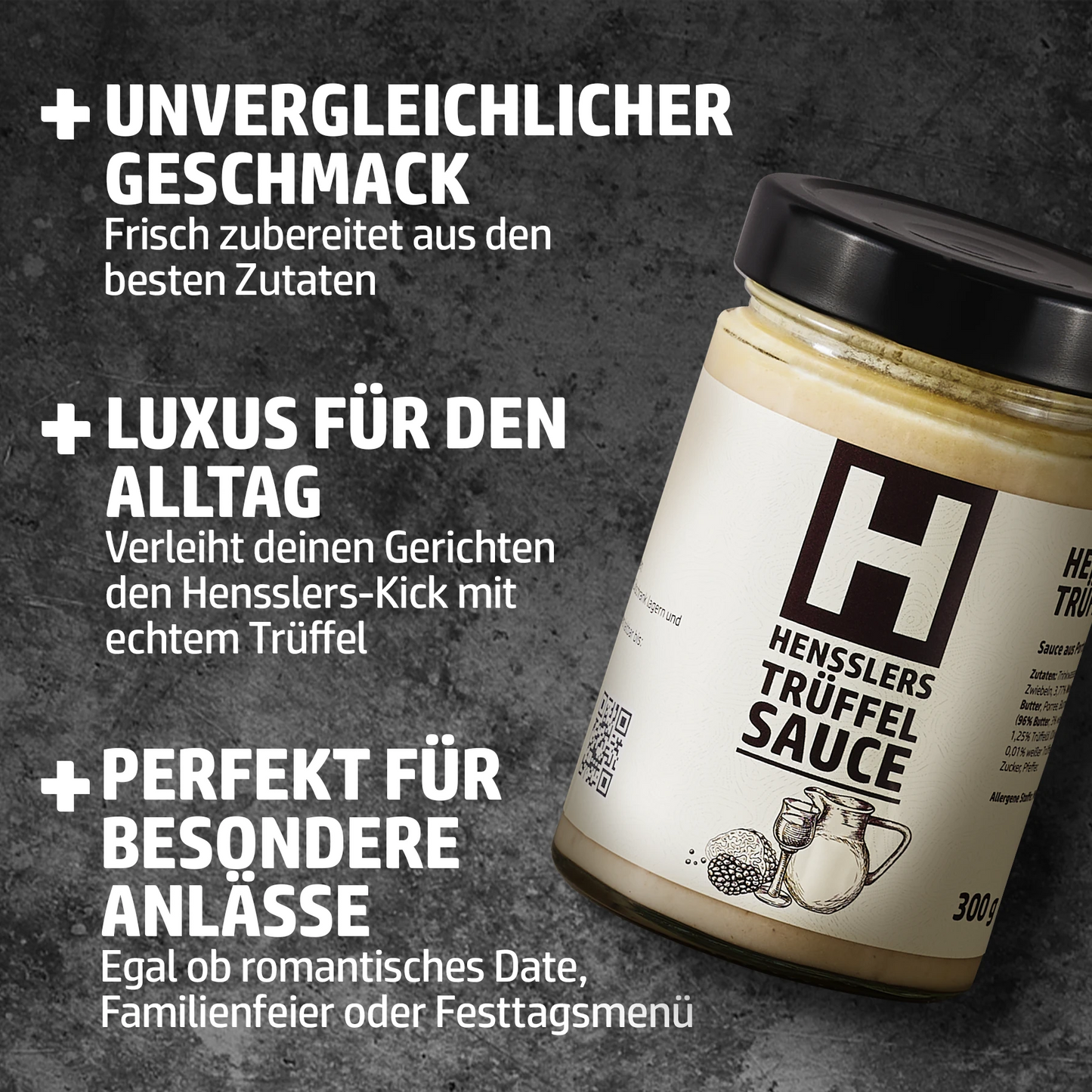 HENSSLERS Trüffelsauce Saucen Hensslers