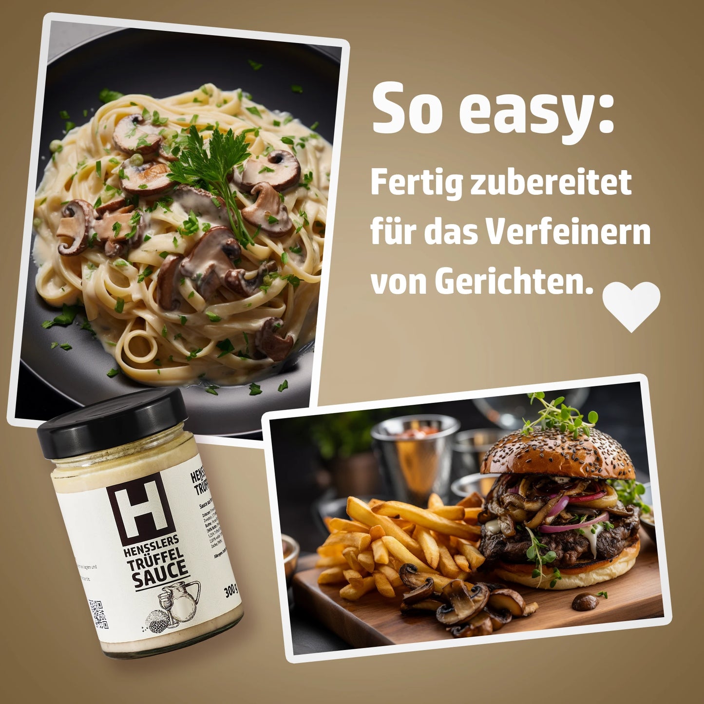 HENSSLERS Trüffelsauce Saucen Hensslers