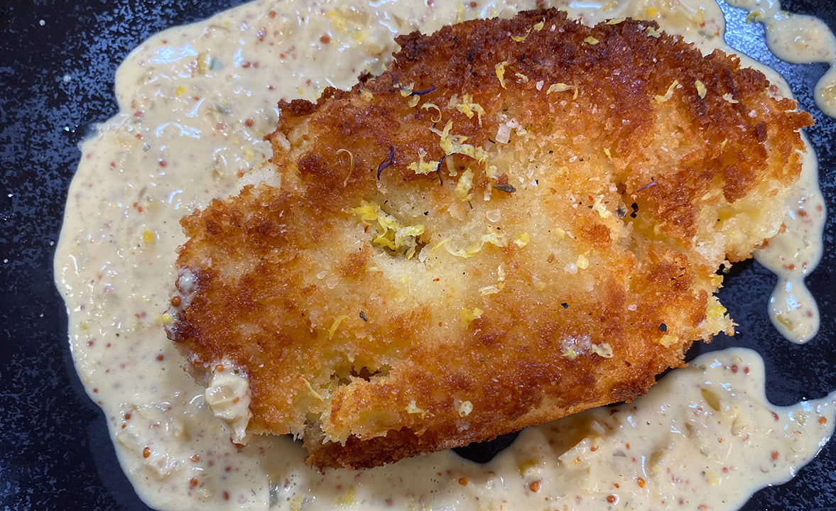 Knuspriges Blumenkohlsteak