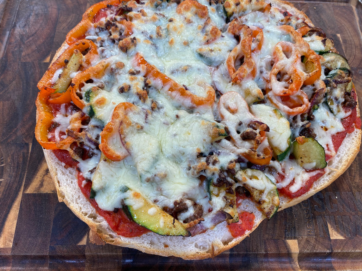 Fladenbrot-Pizza