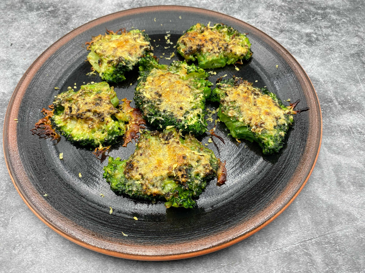 Knuspriger Brokkoli aus dem Ofen
