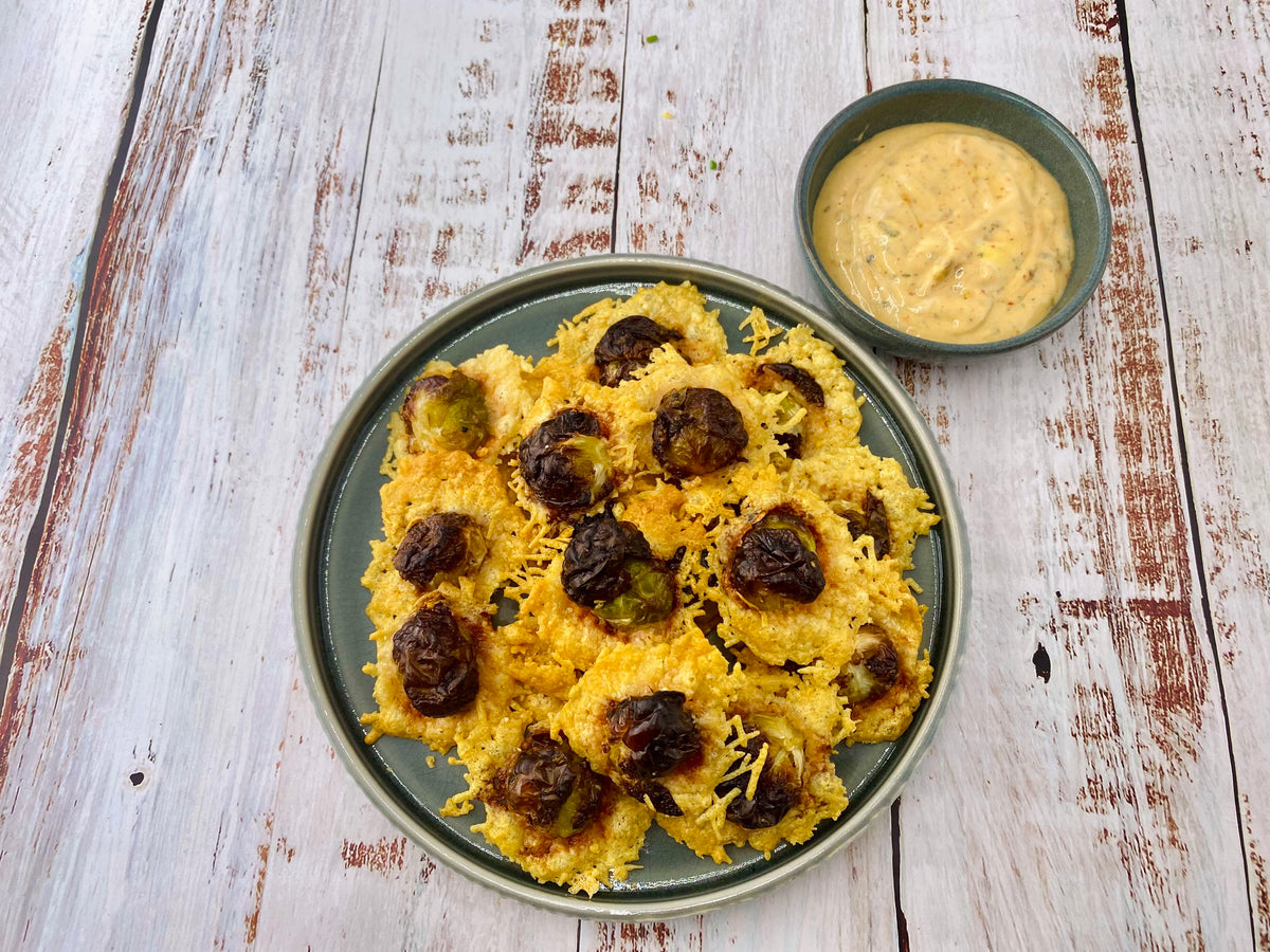 Rosenkohl mit Parmesankruste