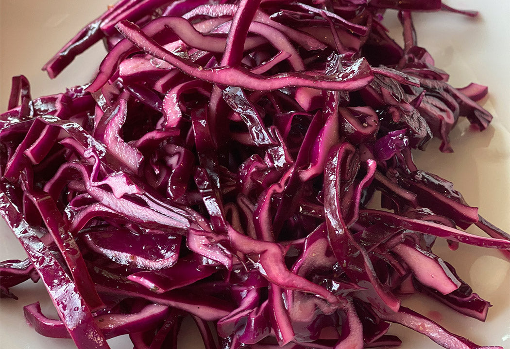 Rotkohlsalat-Rezept rohmariniert vom Henssler