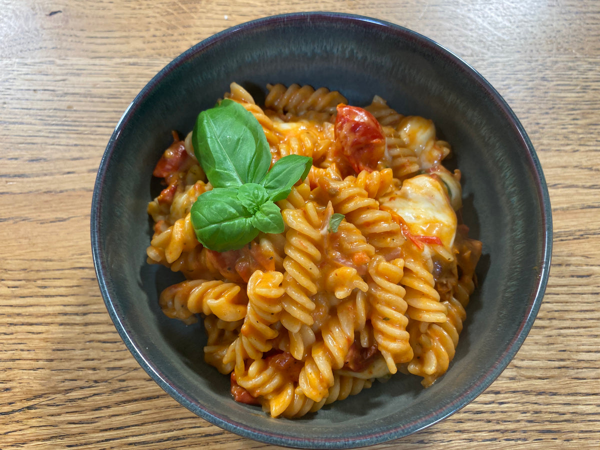 One-Pot-Pasta alla Caprese