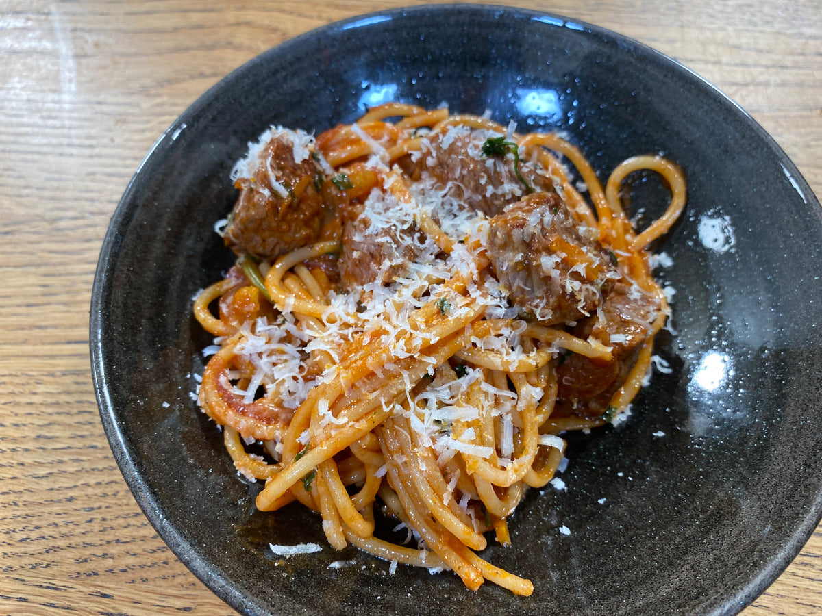 Spaghetti "Ragout Art"