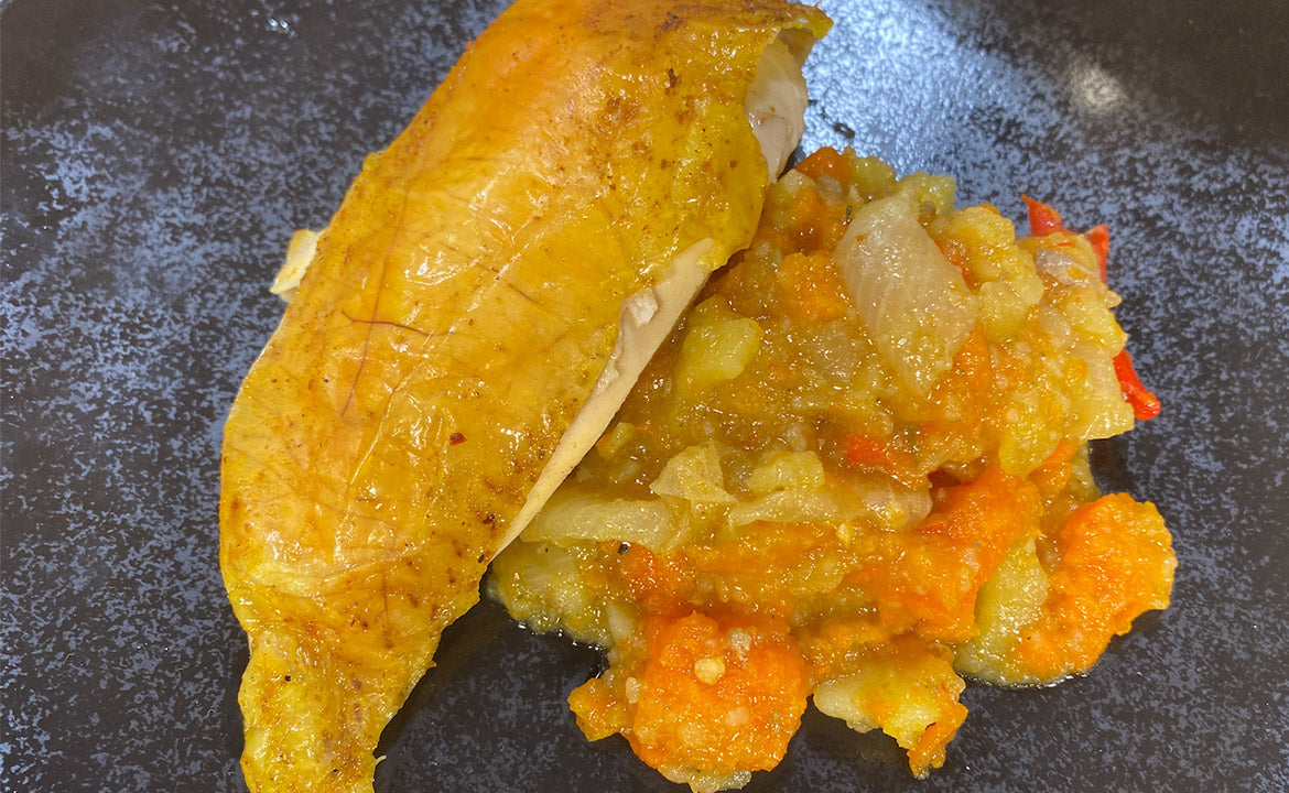 Huhn im Bratschlauch