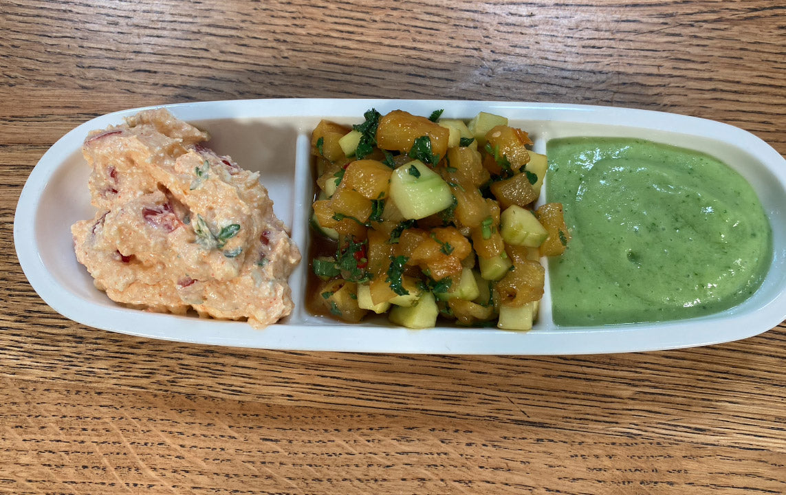 Dreierlei Grilldips