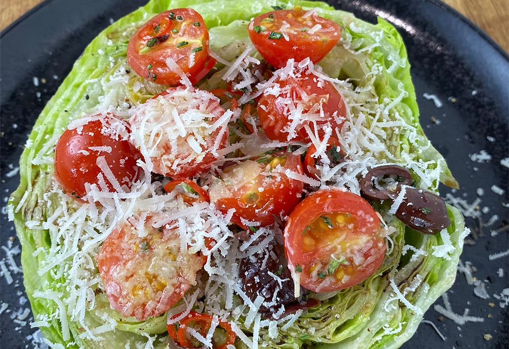 Eisbergsalat Italian Style