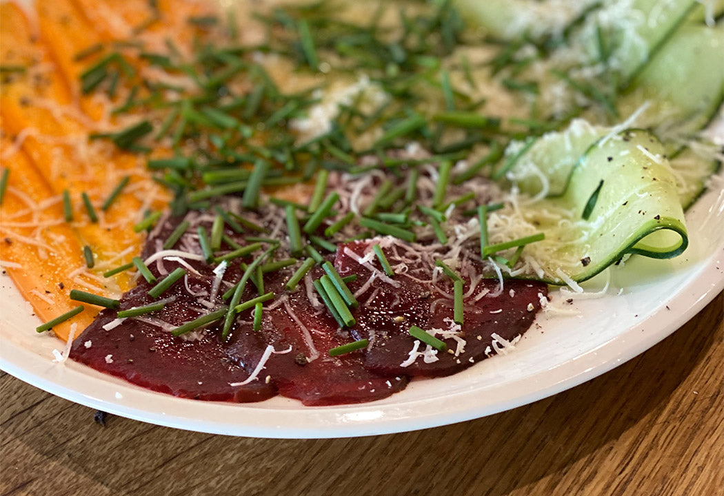 Gemüse-Carpaccio vom Henssler