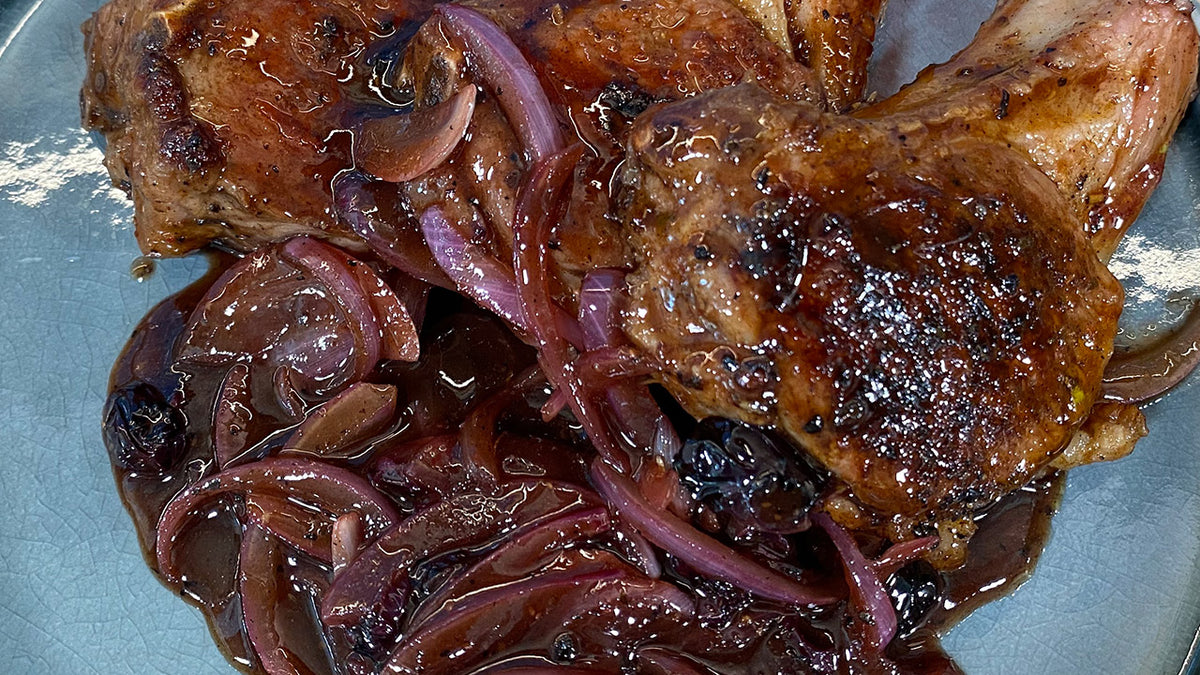 Blackened Lammkoteletts