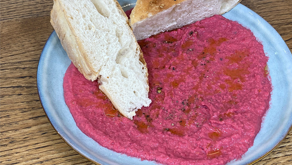 Rote-Bete-Hummus