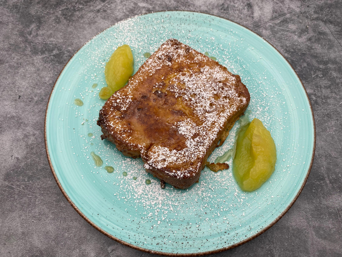 Arme Ritter mit selbstgemachtem Apfelmus
