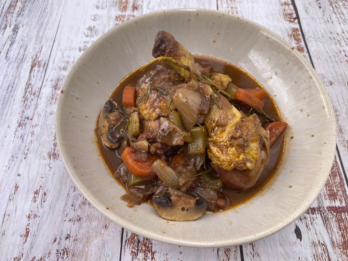 Klassisches Coq au Vin
