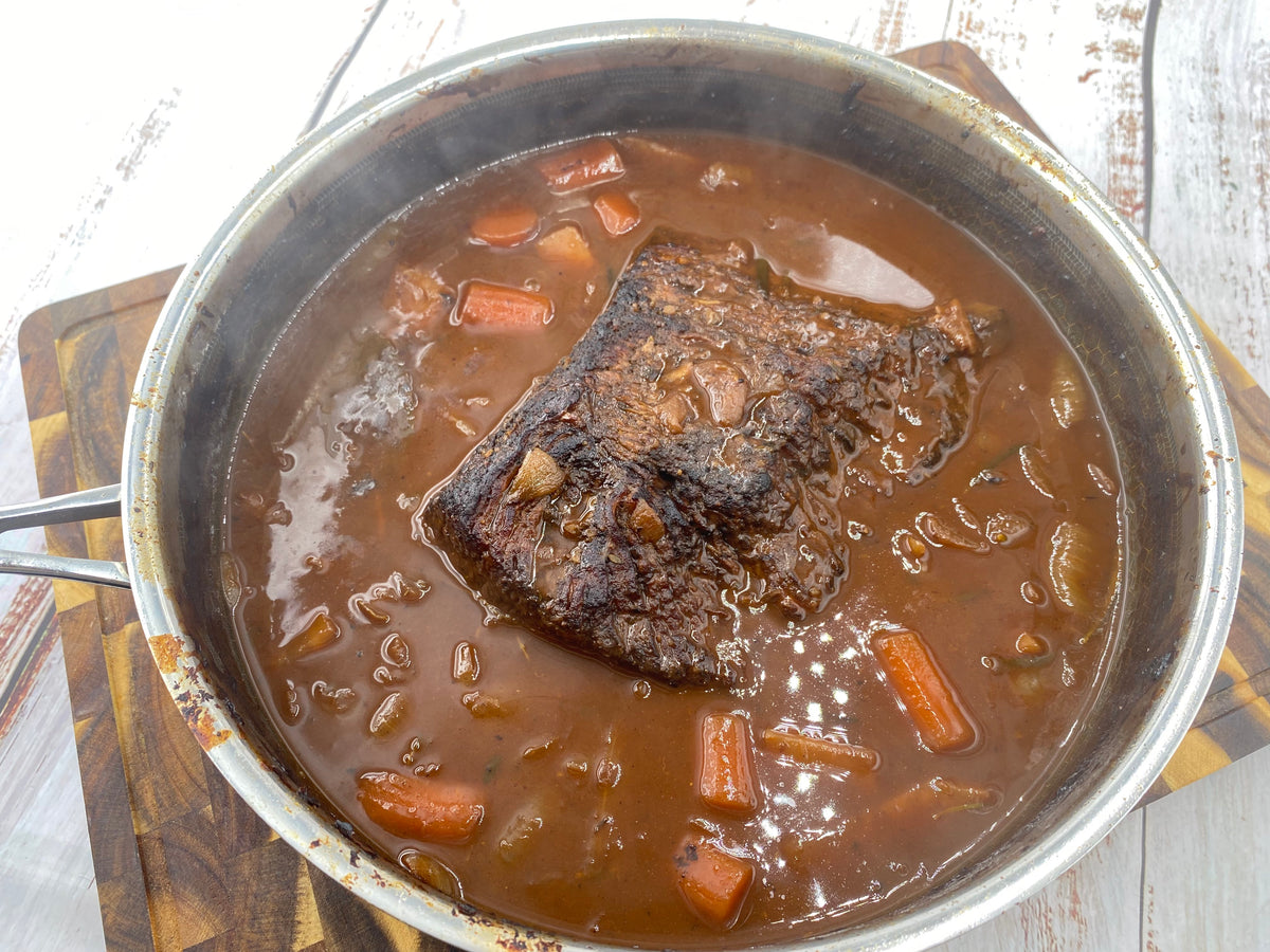 Klassischer Rinderbraten