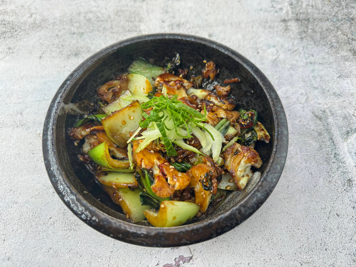 Asiatische Blumenkohlpfanne 