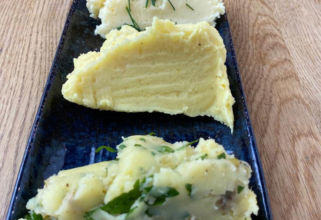 Dreierlei vom Kartoffelpüree