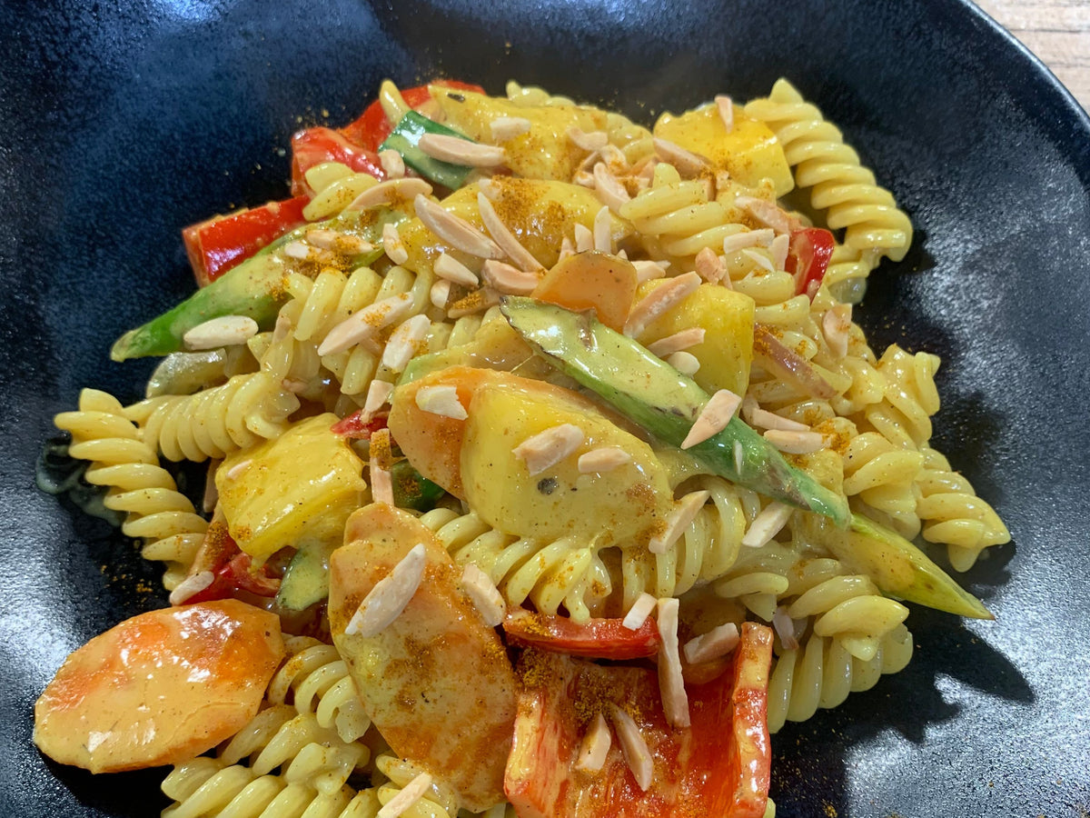 Pasta "Bombay Style"