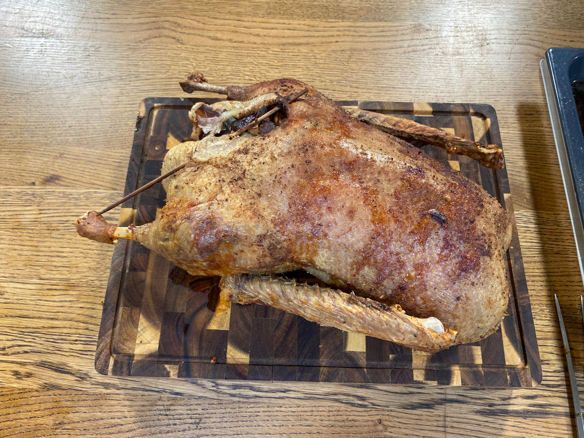 Weihnachtsgans richtig tranchieren