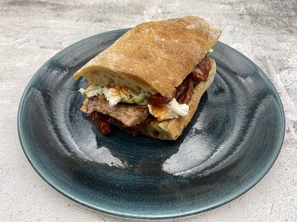 Steak-Sandwich „Italian Style“