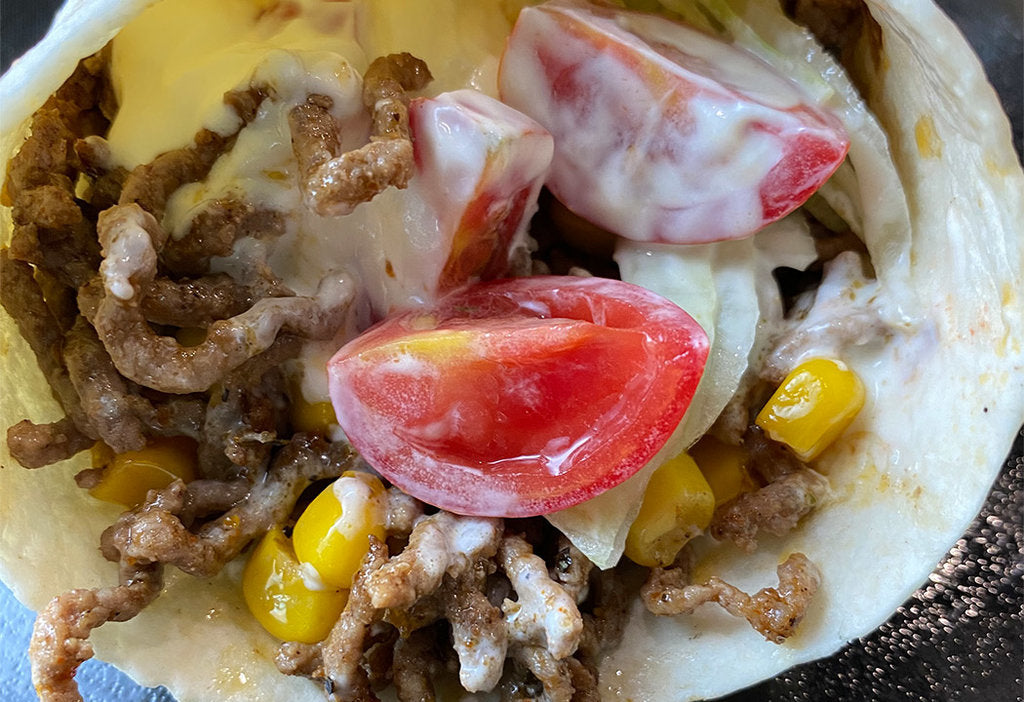 Wrap-Rezept im Western Style