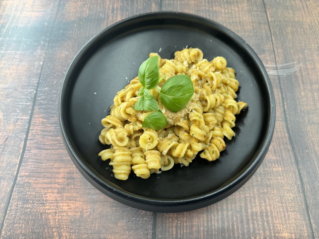 Pasta mit cremiger Auberginensauce