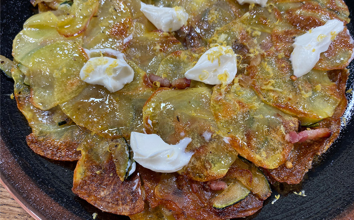 Knuspriger Kartoffeltaler