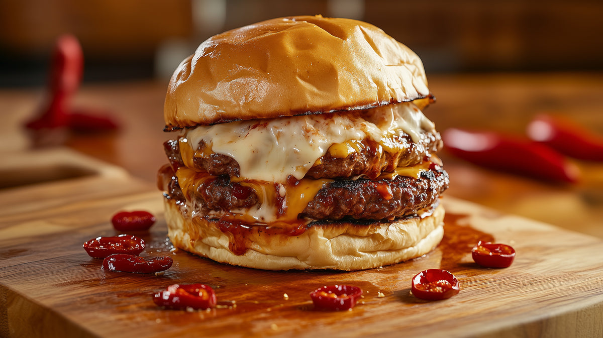 Chili Cheese Smash Burger