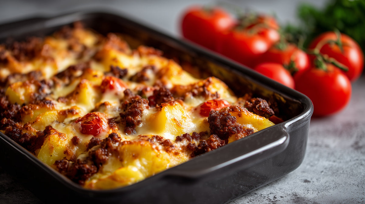 Kartoffel-Hack-Auflauf