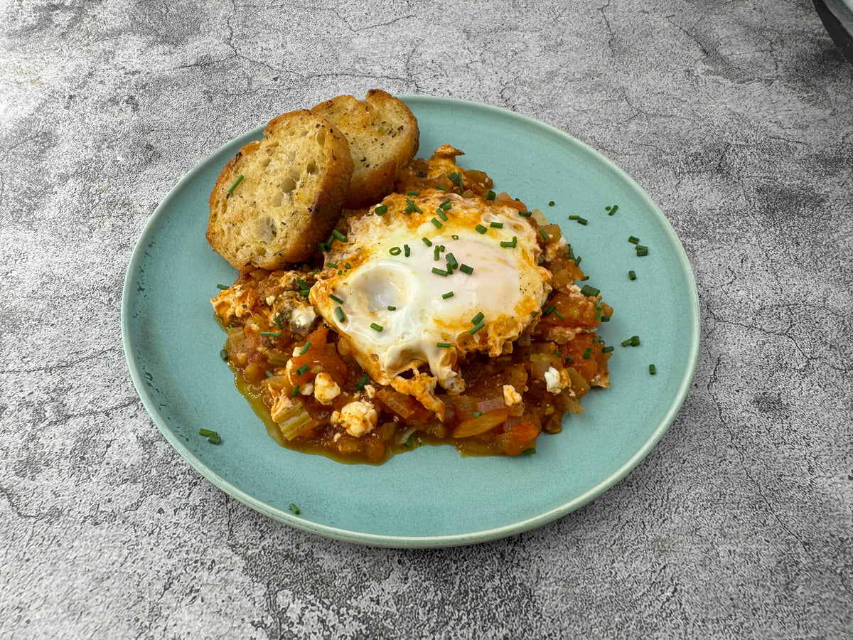 Tomaten-Ei-Pfanne
