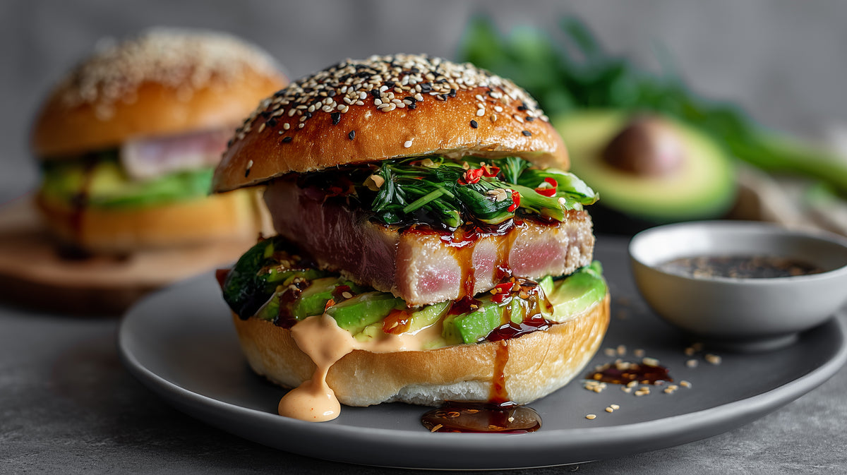 Tuna Burger "Teriyaki Style"