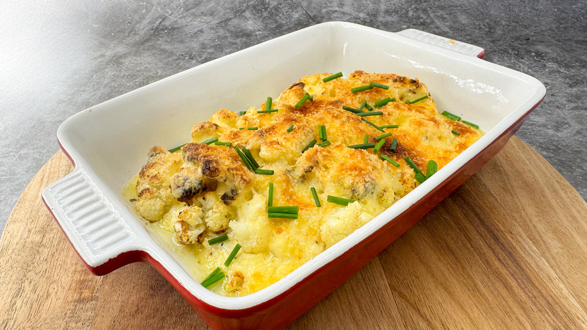Das leckerste Blumenkohlgratin