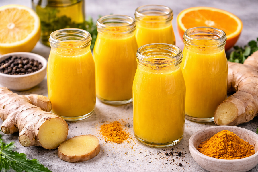 Ingwer Shot selber machen – Wirkung, Rezept & Tipps
