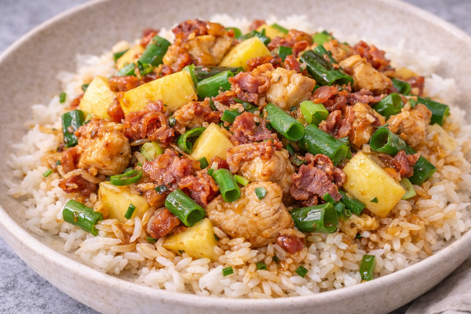 Bowl mit Hähnchen