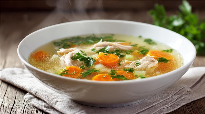 Omas Hühnersuppe