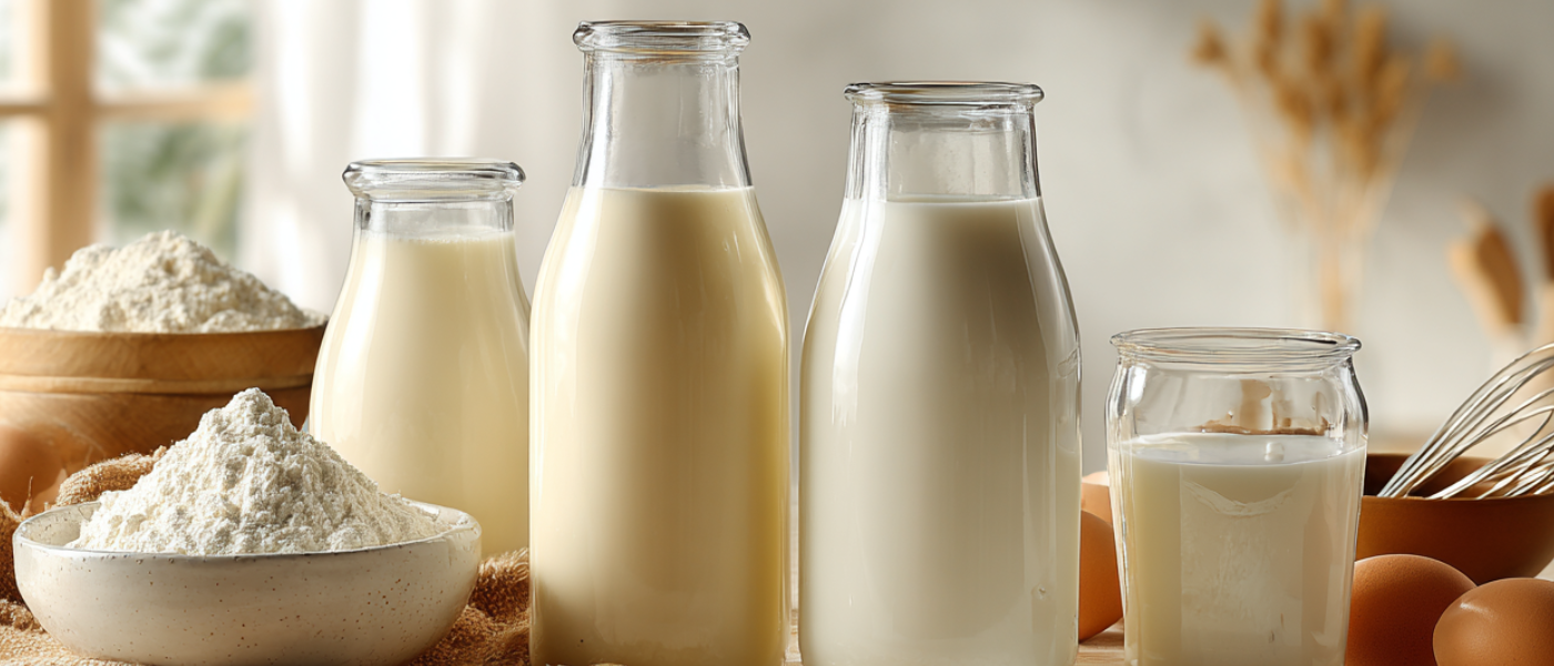 Milchalternativen beim Backen – Sojamilch, Mandelmilch, Hafermilch im Vergleich