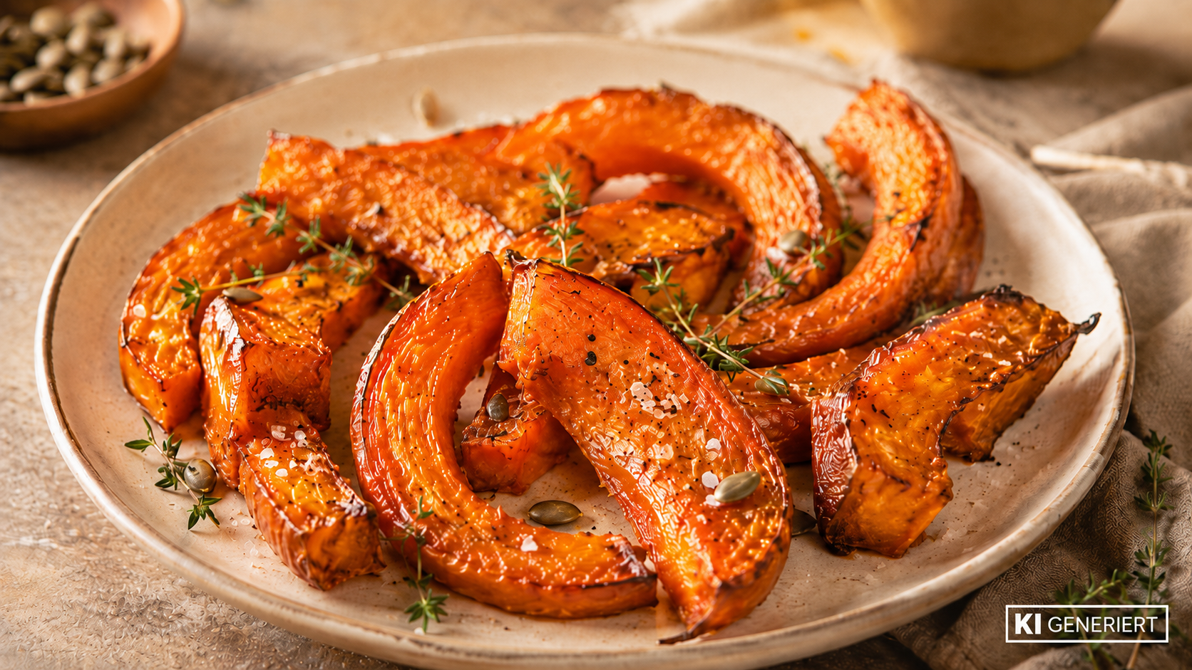 Kürbis im Airfryer: Garzeit, Temperatur & Tipps