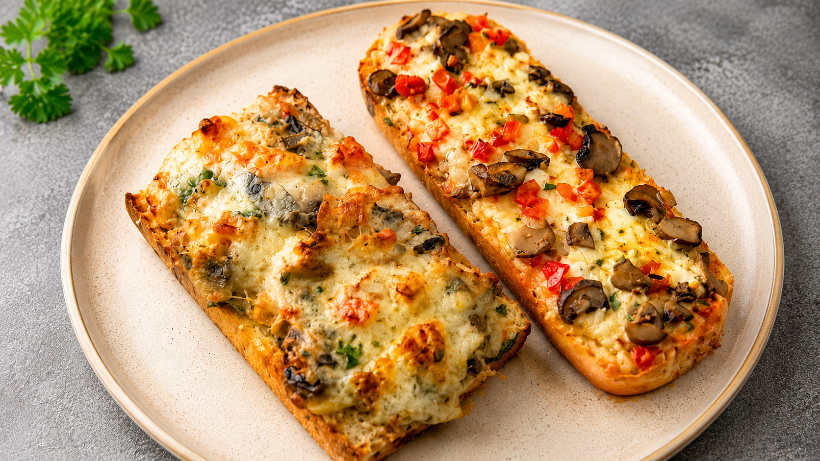 Bistro Baguette Champignon – selbstgemacht