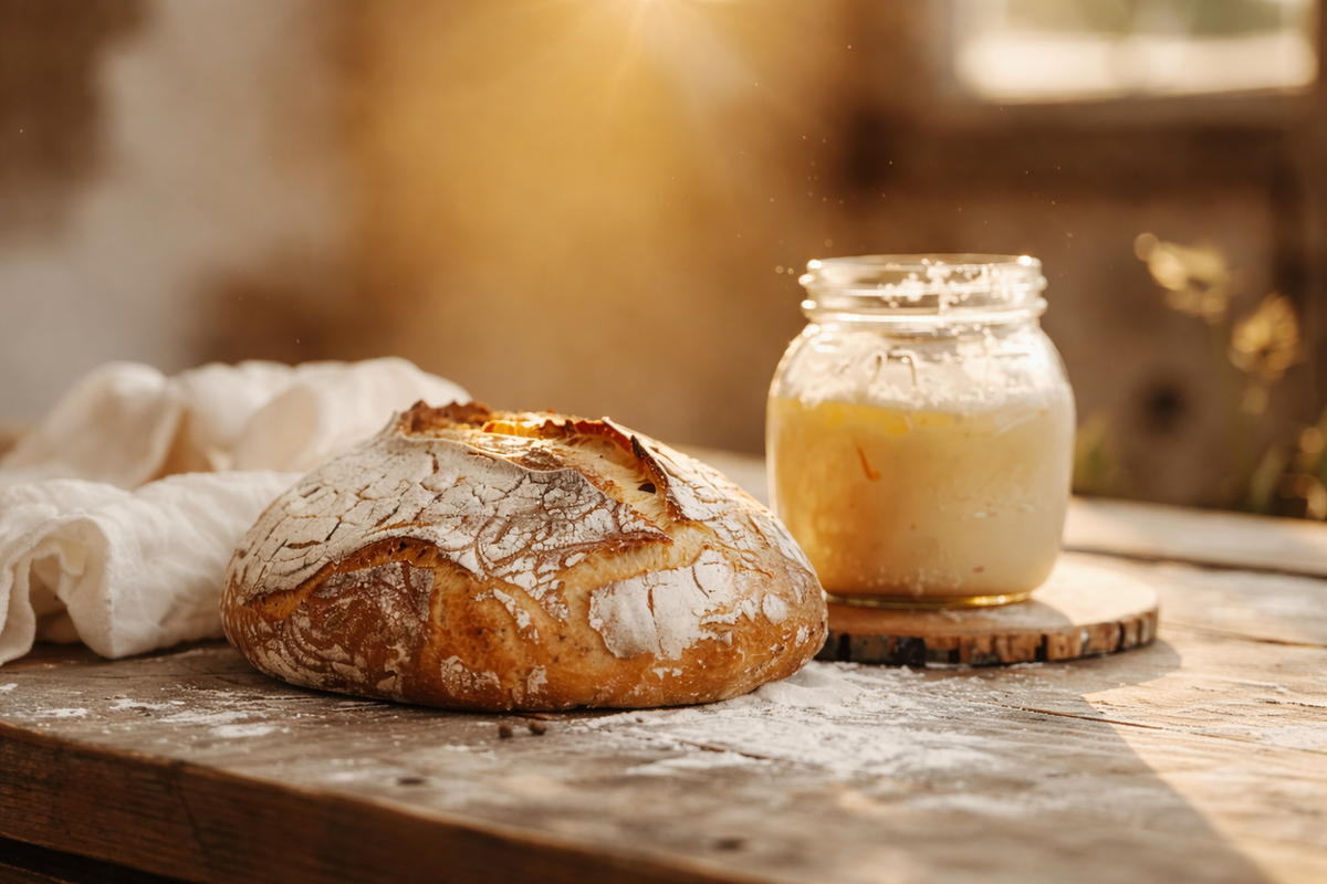 Sauerteig selber ansetzen - so gelingt dein Sauerteigbrot