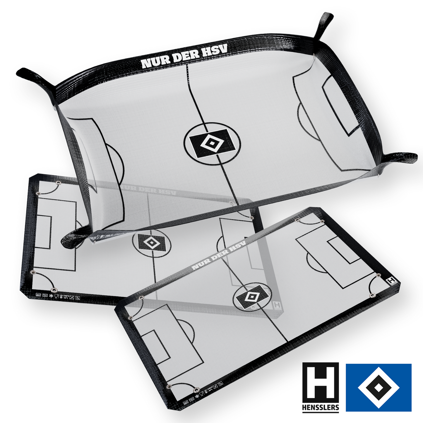 HENSSLERS Ofenmatte Set HSV-Edition