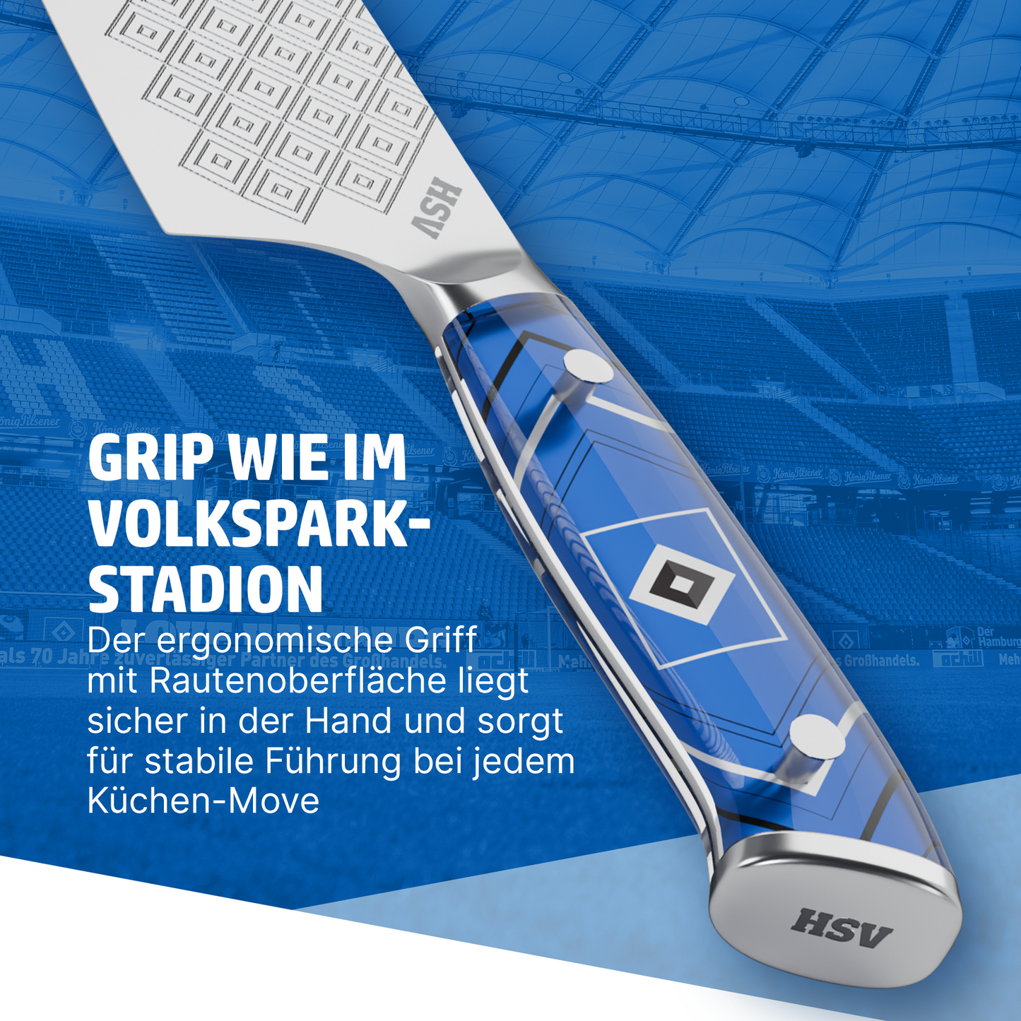 HENSSLERS Kochmesser HSV-Edition