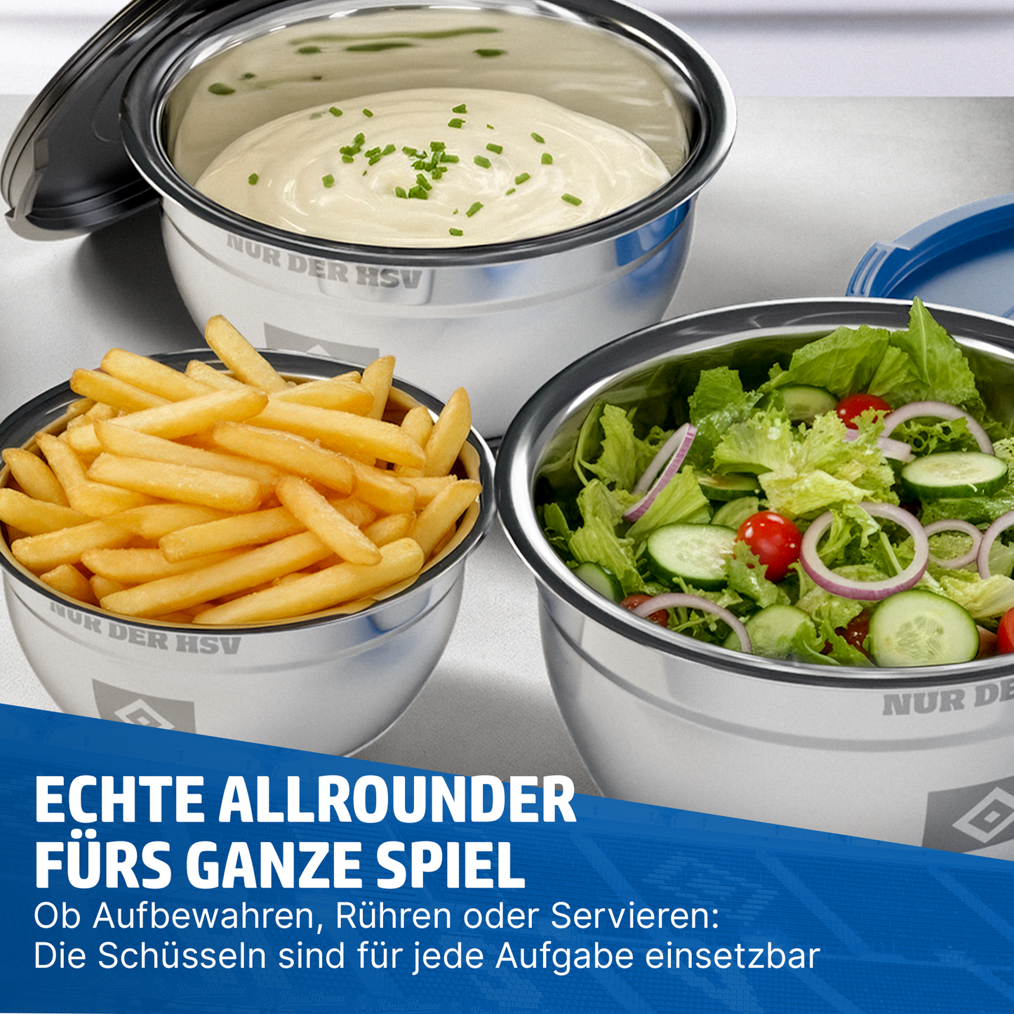 HENSSLERS Schüsselset HSV-Edition