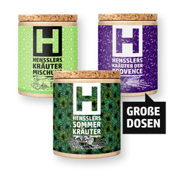 HENSSLERS 3er-Kräutergarten Set Gewürze Hensslers