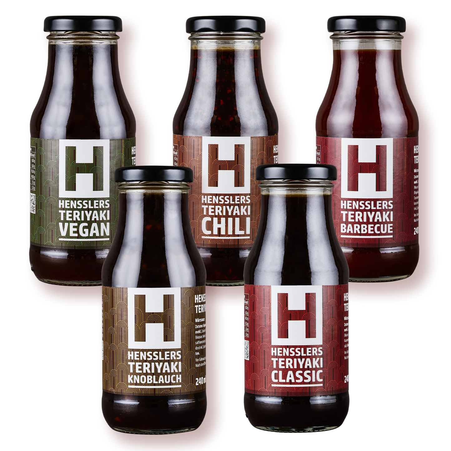 HENSSLERS 5er Teriyaki - Mix Saucen HENSSLERS