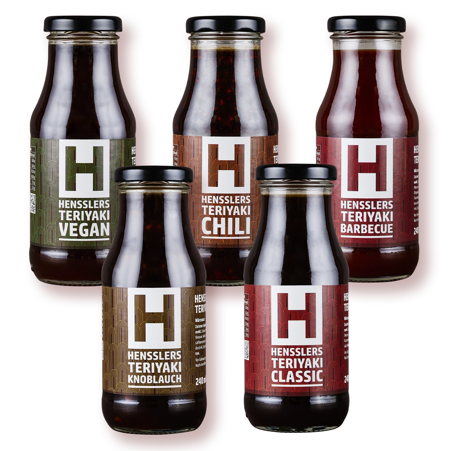 HENSSLERS 5er Teriyaki - Mix Saucen HENSSLERS