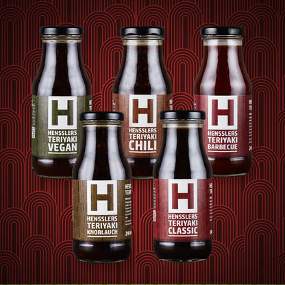HENSSLERS 5er Teriyaki - Mix Saucen HENSSLERS