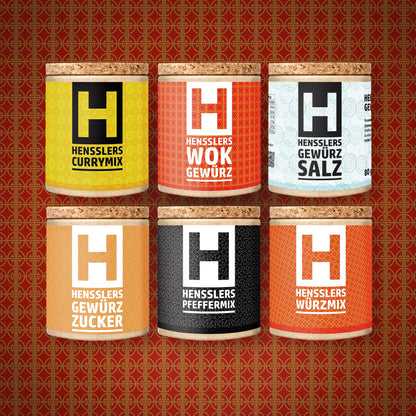 HENSSLERS 6er-Bestseller Set Gewürze Hensslers