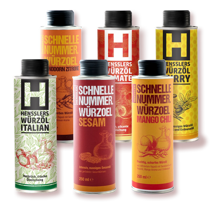 HENSSLERS 6er Würzöl Set Bundles Hensslers