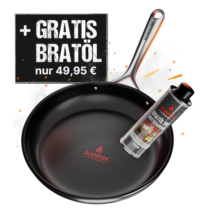 ALUWERK 28cm Pfanne by HENSSLERS