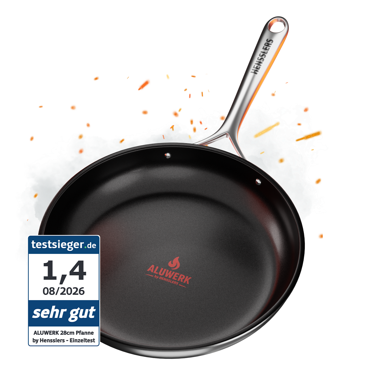 ALUWERK 28cm Pfanne by HENSSLERS
